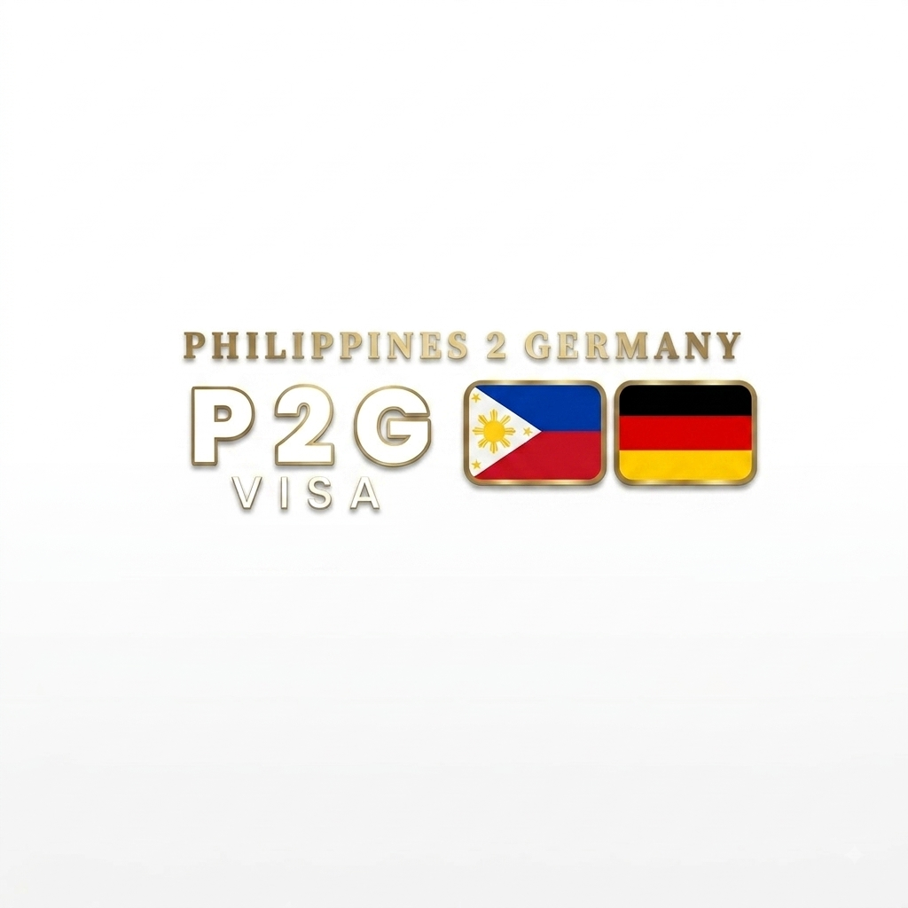 P2G-Visa Logo – Kontakt für Visumberatung Philippinen Deutschland