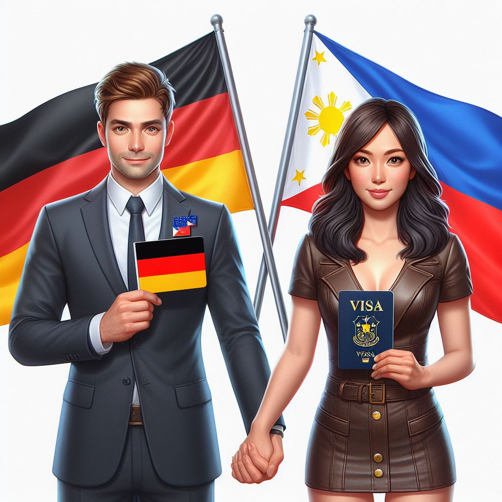 Als Deutsch-Filipino Paar ein Visum Deutschland Philippinen beantragt.